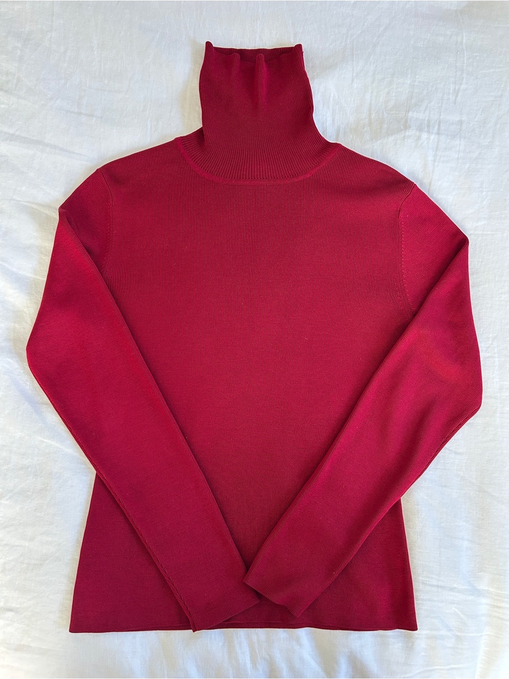 Vintage 100% Silk Ann Taylor Turtleneck Sweater - Small